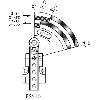 Int.de position Levier rotatif réglable à galet acier 1NO+1NF, 1xM20