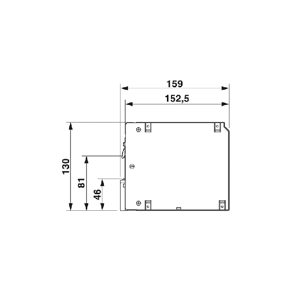 Alim. à découpage 24VDC 20A 480W, 2/3PH 400-500VAC Alim. à découpage 24VDC 20A 480W, 2/3PH 400-500VAC-Lire la description