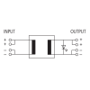 Convertisseur DC/DC, à séparation galvanique E:24VDC/S:24VDC 0.3A