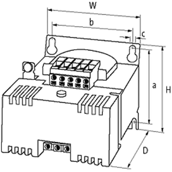 Alim. mono redressée filtrée IN: 115/230 ±10VAC OUT: 24V/10ADC-Lire la description