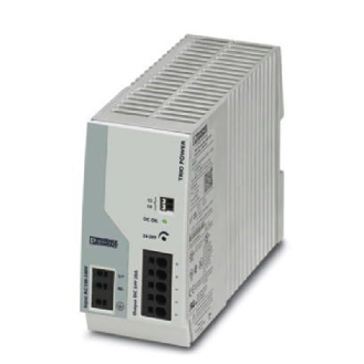 Alim. à découpage 24VDC 20A 480W, 1PH 100-240VAC, Push-in-Lire la description