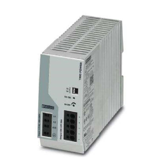 Alim. à découpage 24VDC 20A 480W, 3PH 400-500VAC, Push-in-Lire la description