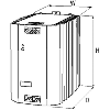Alim. à découpage 24VDC 10A 240W, 2/3PH 324-572VAC/480-745VDC