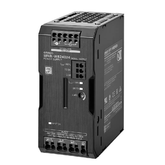 Alim. à découpage 24VDC 10A 240W, 2/3PH 400VAC, bornes push-in Alim. à découpage 24VDC 10A 240W, 2/3PH 400VAC, bornes push-in-Lire la description
