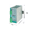 Alim. à découpage 24VDC 20A 480W, 1/2/3PH 187-550VAC/270-770VDC