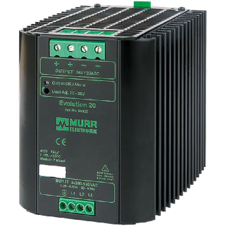 Alim. à découpage 24VDC 20A 480W, 2/3PH 324-572VAC/480-745VDC-Lire la description