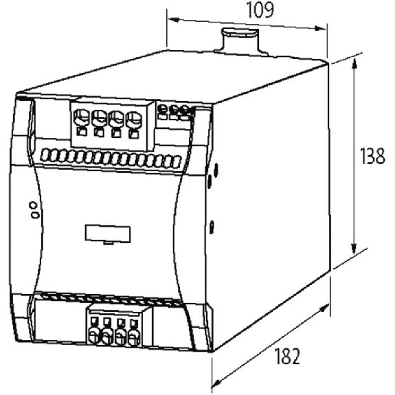 Alim. à découpage 24VDC 40A, 3PH 324-572VAC, 450-745VDC Alim. à découpage 24VDC 40A, 3PH 324-572VAC, 450-745VDC-Lire la description