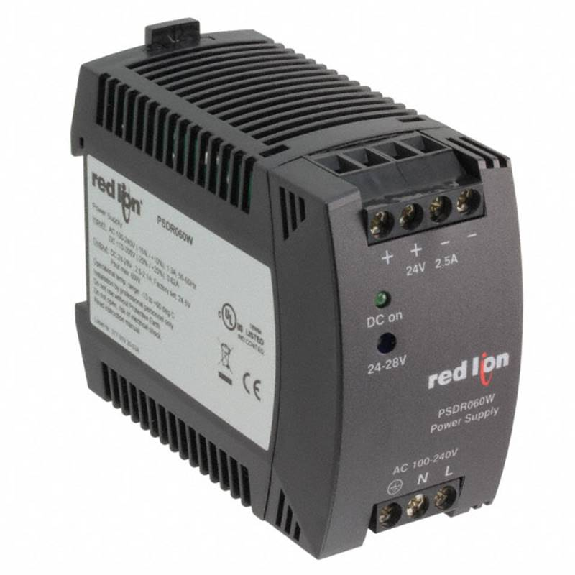 Alim. à découpage 24VDC 1,25A 30W, 1PH 100-240VAC, rail DIN Alim. à découpage 24VDC 1,25A 30W, 1PH 100-240VAC, rail DIN-Lire la description