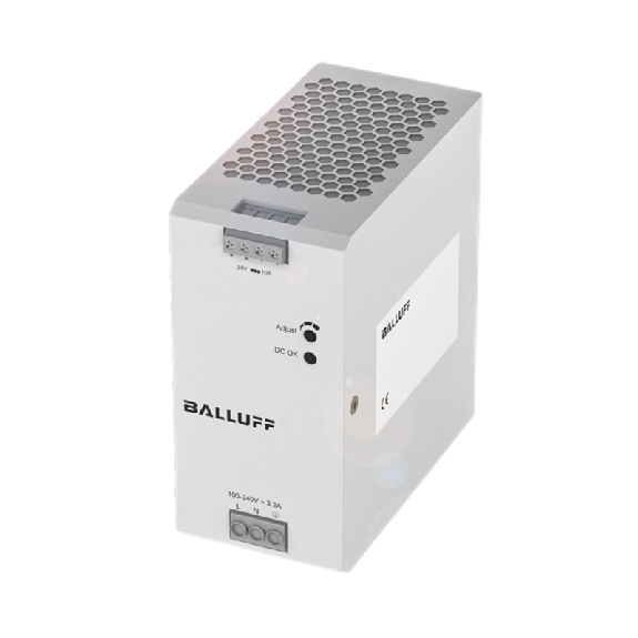 Alim. à découpage 24VDC 10A 240W, 1PH 100-240VAC, 60x123,6x117,6mm-Lire la description