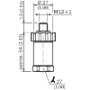 Capteur de pression 0 .. 400 bar, 4-20mA, G1/4 A DIN 3852-E