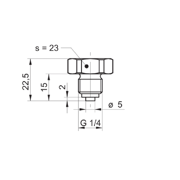 Capteur de pression relative 0 .. 10 bar, 4-20mA, G 1/4 B EN 837-1 Capteur de pression relative 0 .. 10 bar, 4-20mA, G 1/4 B EN 837-1-Lire la description