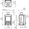 Capteur de pression (Air) 0 .. 10 bar, 2xPNP/NPN, G 1/4 (x2)
