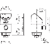 Capteur de pression 0 .. 10 bar, IO-Link/PNP/NPN, G ½ B noyable