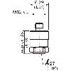 Capteur de pression -1 .. 0 bar, 4-20mA, G 1/4 A DIN 3852-E