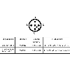 Capteur de pression (Air) 0 .. 6 bar, 2xPNP/NPN+ANA, G 1/4 (x2)