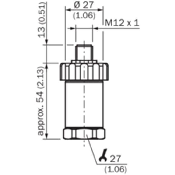 Capteur de pression -0.6 .. 0 bar, 4-20mA, G1/4 A DIN 3852-E Capteur de pression -0.6 .. 0 bar, 4-20mA, G1/4 A DIN 3852-E-Lire la description
