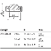 Capteur de pression, 0 .. 10 bar, 4-20mA, DN40
