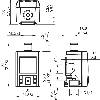 Capteur de pression (Air) -1 .. 10 bar, 2xPNP/NPN+ANA, G 1/4 (x2)