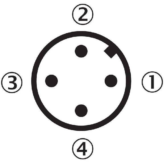 Capteur de pression 0 .. 10 bar, PNP 4-20mA, G 1 hyg. noy., M12 4P Capteur de pression 0 .. 10 bar, PNP 4-20mA, G 1 hyg. noy., M12 4P-Lire la description