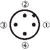 Capteur de pression 0 .. 10 bar, PNP 4-20mA, G 1 hyg. noy., M12 4P