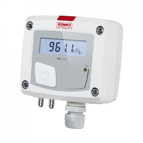 Capteur de pression 800 .. 1100 hPa, 0-10V/4-20mA, sans aff, 24Vac/dc Capteur de pression 800 .. 1100 hPa, 0-10V/4-20mA, sans aff, 24Vac/dc-Lire la description