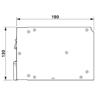Alim. à découpage 24VDC 40A 960W, 3PH 400VAC, bornes à vis-Lire la description