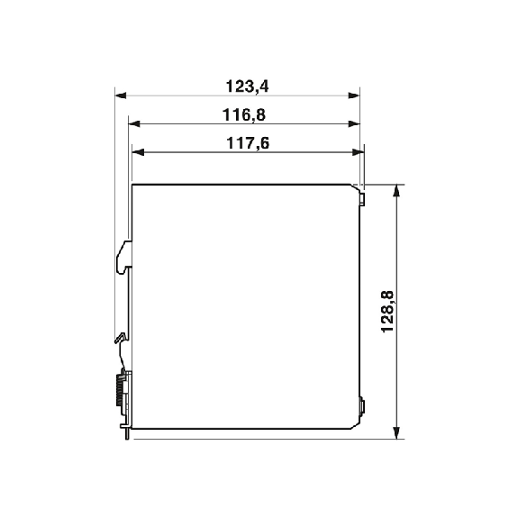 Alim. à découpage 24VDC 5A 120W, 1PH 230VAC-Lire la description