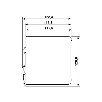 Alim. à découpage 24VDC 5A 120W, 1PH 230VAC-Lire la description