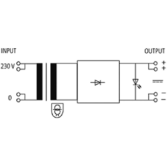 Alim. mono régulée 230VAC / 70mA-24VDC [MKN]-Lire la description