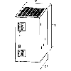Alim. à découpage 24VDC 5A 120W, 1PH 90-132VAC/173-264VAC