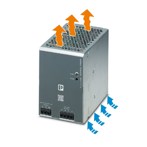 Alim. à découpage 24VDC 20A 480W, 1PH 230 VAC Alim. à découpage 24VDC 20A 480W, 1PH 230 VAC-Lire la description