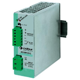 Alim. à découpage 24VDC 5A 120W, 1/2PH 187-550VAC/270-725VDC-Lire la description
