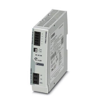 Alim. à découpage 24VDC 5A 120W, 3PH 400-500VAC, Push-in-Lire la description