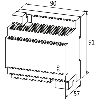 Alim. à découpage 24VDC 4,2A 100W, 1PH 100-240VAC - 120-370VDC