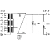Alim. filtrée 3 ph IN: 400VAC ± 5% OUT: 24V/10ADC