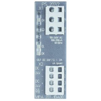 Alimentation 100-240 VAC, Tension de sortie 24 VDC-Lire la description