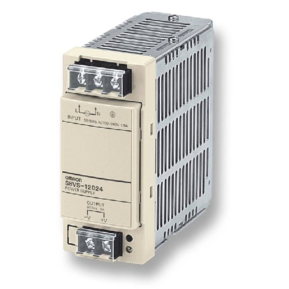 Alim. à découpage 24VDC 5A 120W, 1PH 100-240VAC Alim. à découpage 24VDC 5A 120W, 1PH 100-240VAC-Lire la description