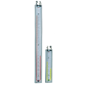 Manométre vertical, type GFI 500, VF1, mmH2O. Echelle 250-0-250 mmCE-Lire la description