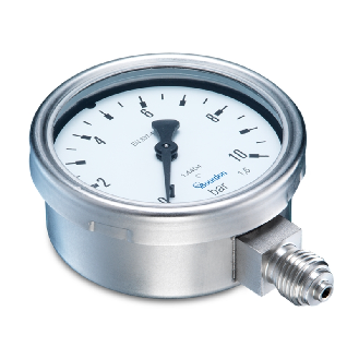 Manomètre inox Ø63mm 0 .. 6 bar, G1/4-Lire la description