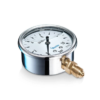Manomètre inox Ø63mm 0 .. 60 bar, G1/4, IP65-Lire la description