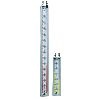 Manométre vertical, type GFI 1000, VF1, mmH2O. Echelle 500-0-500mm CE