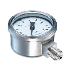 Manomètre inox Ø50mm 0 .. 4 bar, G1/4, raccord au dos avec étrier