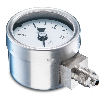 Manomètre tout inox Ø40mm, 0 .. 10 bar, G 1/8