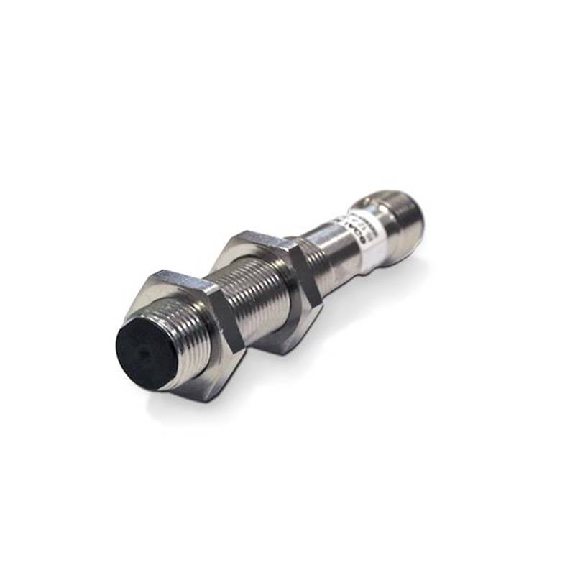 DPI M12 NPN NF P2mm noyé 66.9(45.5)mm Laiton 10-30Vdc / M12 4P-Lire la description