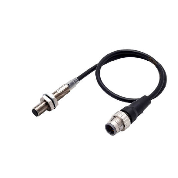 DPI M12 PNP NF P4mm noyé 70(55)mm Laiton 10-30Vdc M12 4P+C0.3m-Lire la description