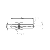DPI M08 PNP NO P1,5mm noyé lg45mm Inox 10-30Vdc / Câble 5m PUR