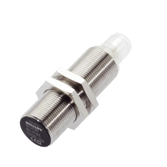 DPI M18 PNP NO P5mm noyé lg65(50)mm Laiton 12-30Vdc / M12 4P-Lire la description