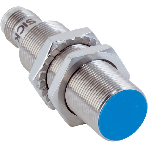 DPI M18 PNP NO/NF P8mm noyé IO-Link lg65(47)mm Inox V2A / M12 4P-Lire la description