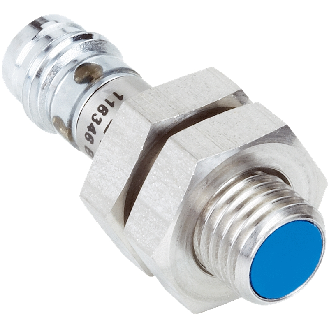 DPI M08 NPN NO P2.5mm non noyé lg45(36.2)mm Laiton / Câble 2m PVC-Lire la description