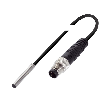 DPI D04 PNP NO P1,5mm noyé lg27mm Inox 10-30Vdc / M08 3P+C0.2m